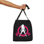 Adjustable Tote Bag (AOP) - Classic Dark Logo
