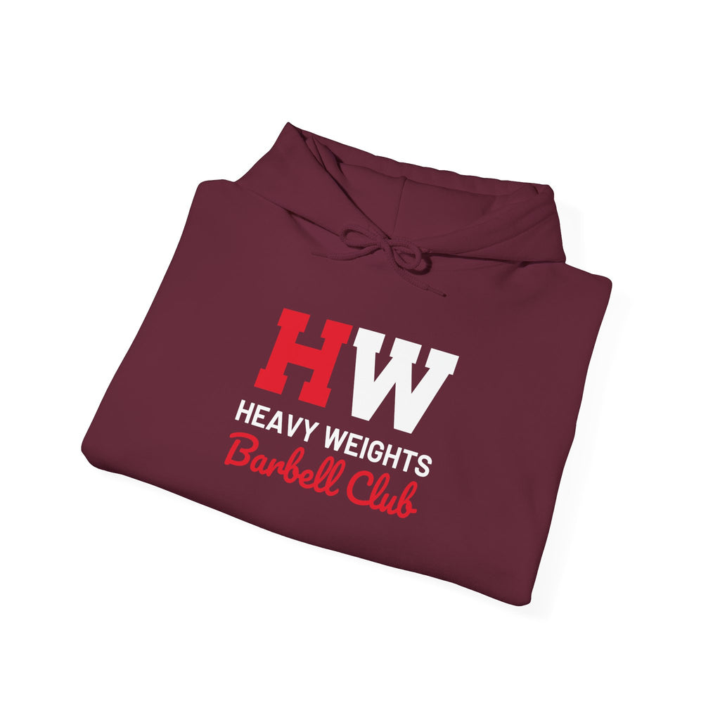 Heavy Weights Barbell Club – Unisex Heavy Blend™ Hooded Sweatshirt 🏋️‍♂️🔥