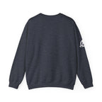 USA Barbell - Unisex Heavy Blend™ Crewneck Sweatshirt - White Logo