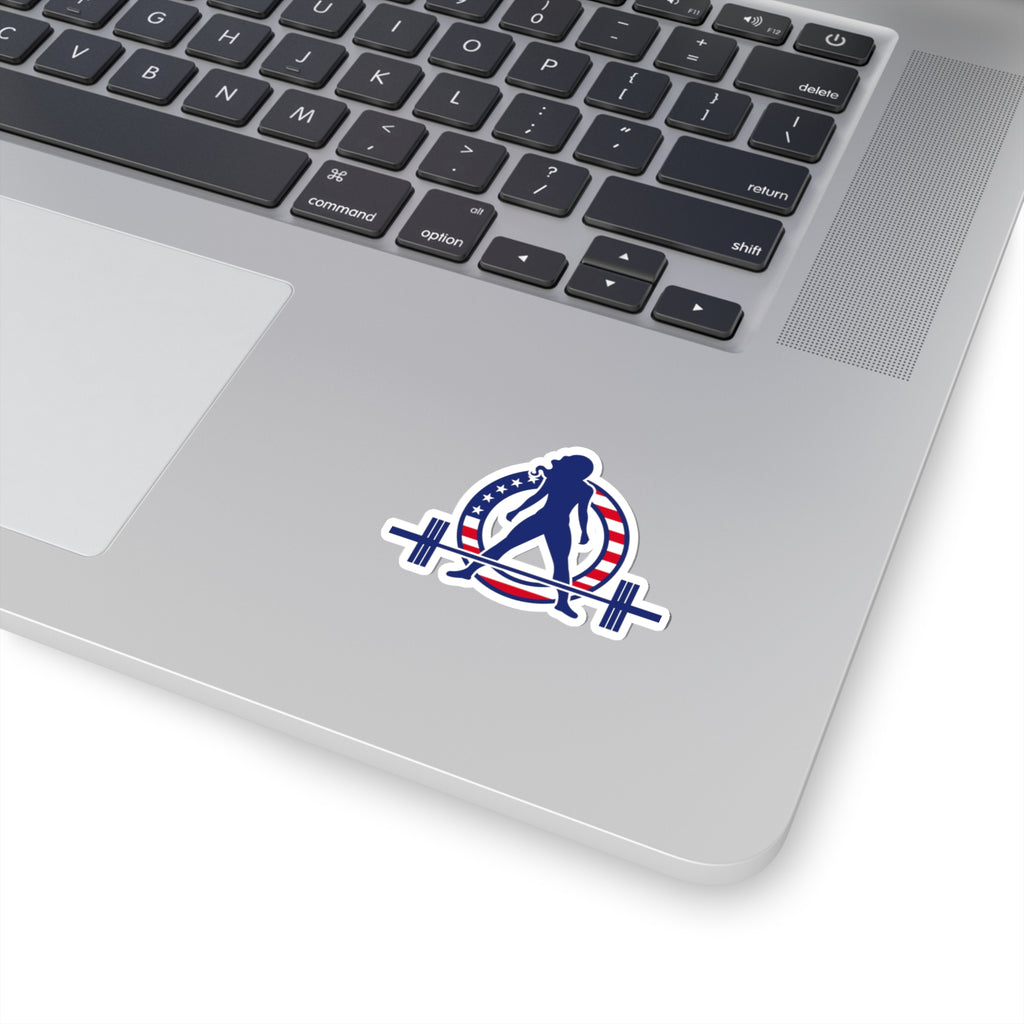 USA Logo - Kiss-Cut Stickers - USA Dark Logo