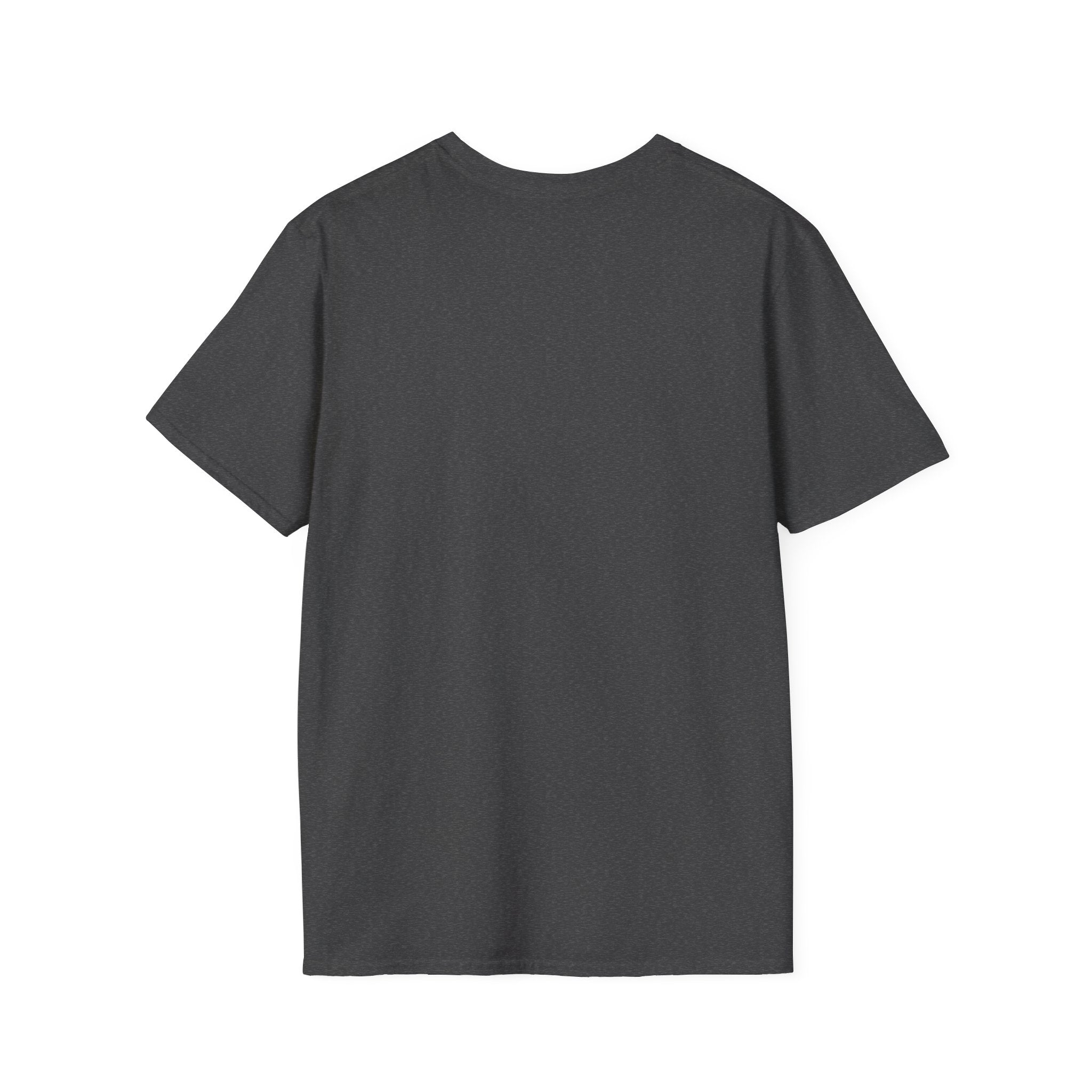 USA Barbell  - Unisex Softstyle T-Shirt - Black Logo - Plain Back