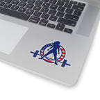 USA Logo - Kiss-Cut Stickers - USA Dark Logo