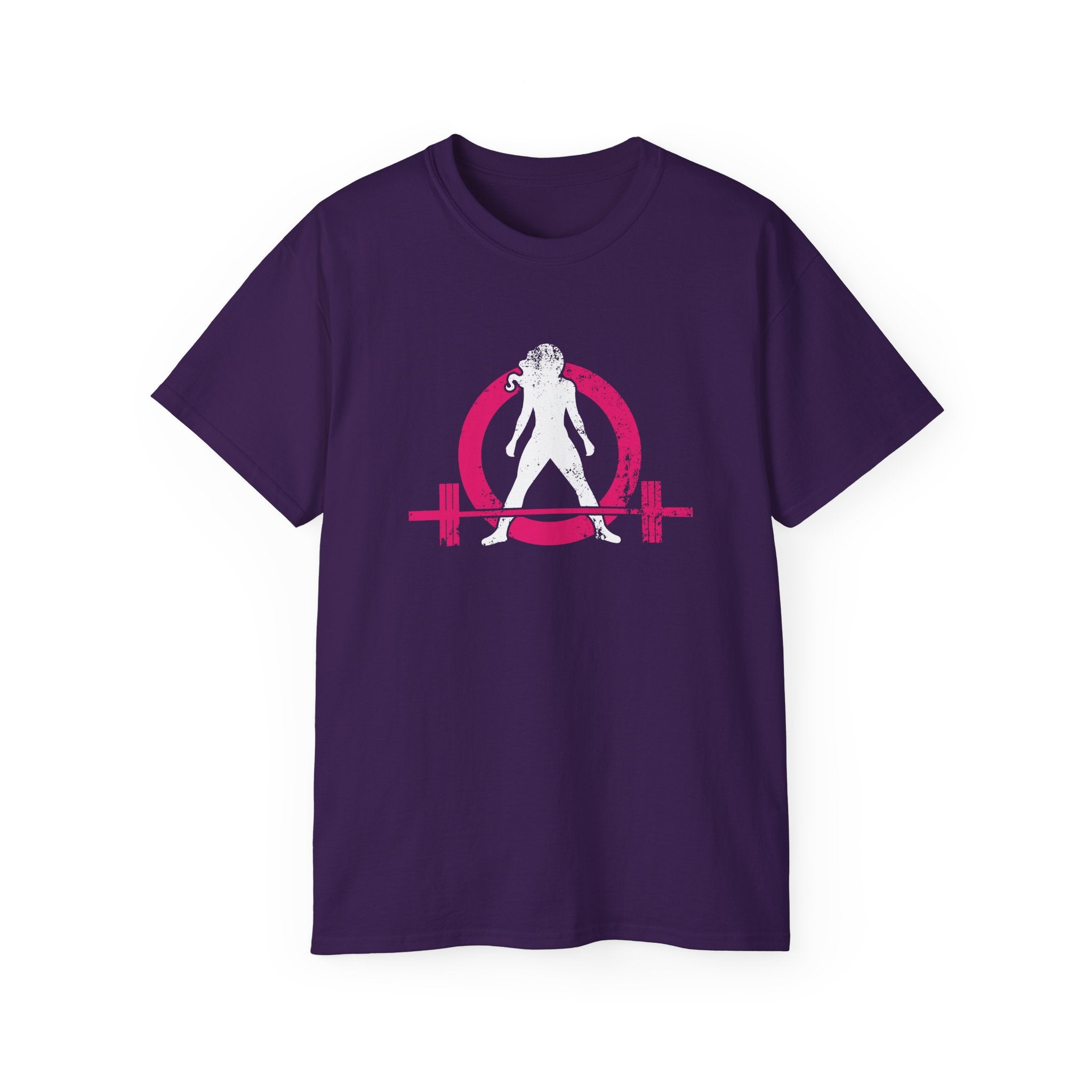 Strong Not Skinny - Unisex Ultra Cotton Tee - Color Distressed Logo