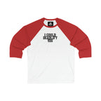 3\4 Sleeve Baseball Tee - I Could Deadlift You - Plain Back