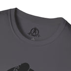 Iron Sharpens Iron - Unisex Softstyle T-Shirt - Black Logo Front & Back