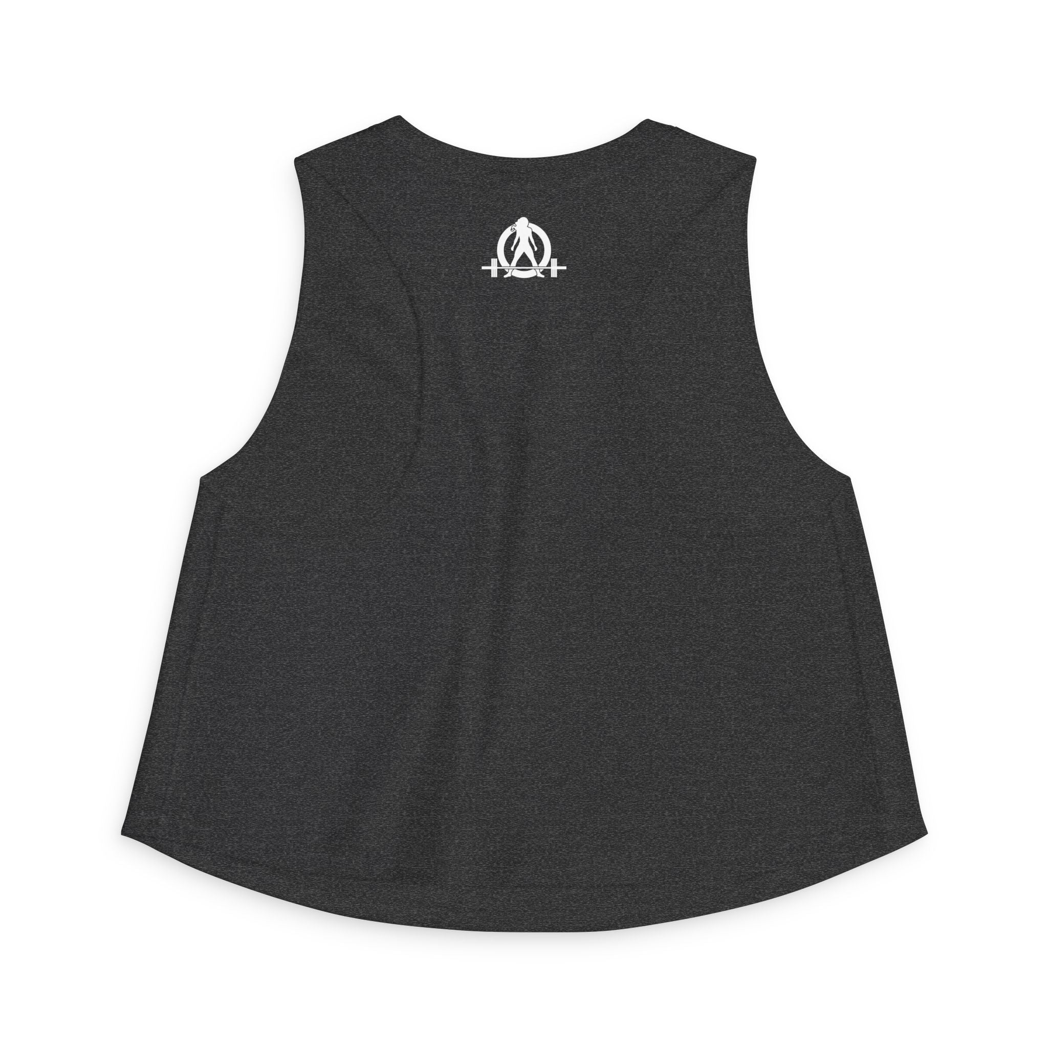 Built Different - Women's Crop Top - White Logo