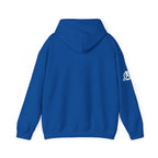 Lift Heavy Pet Cats - Unisex Heavy Blend Hooded Sweatshirt - White Logo