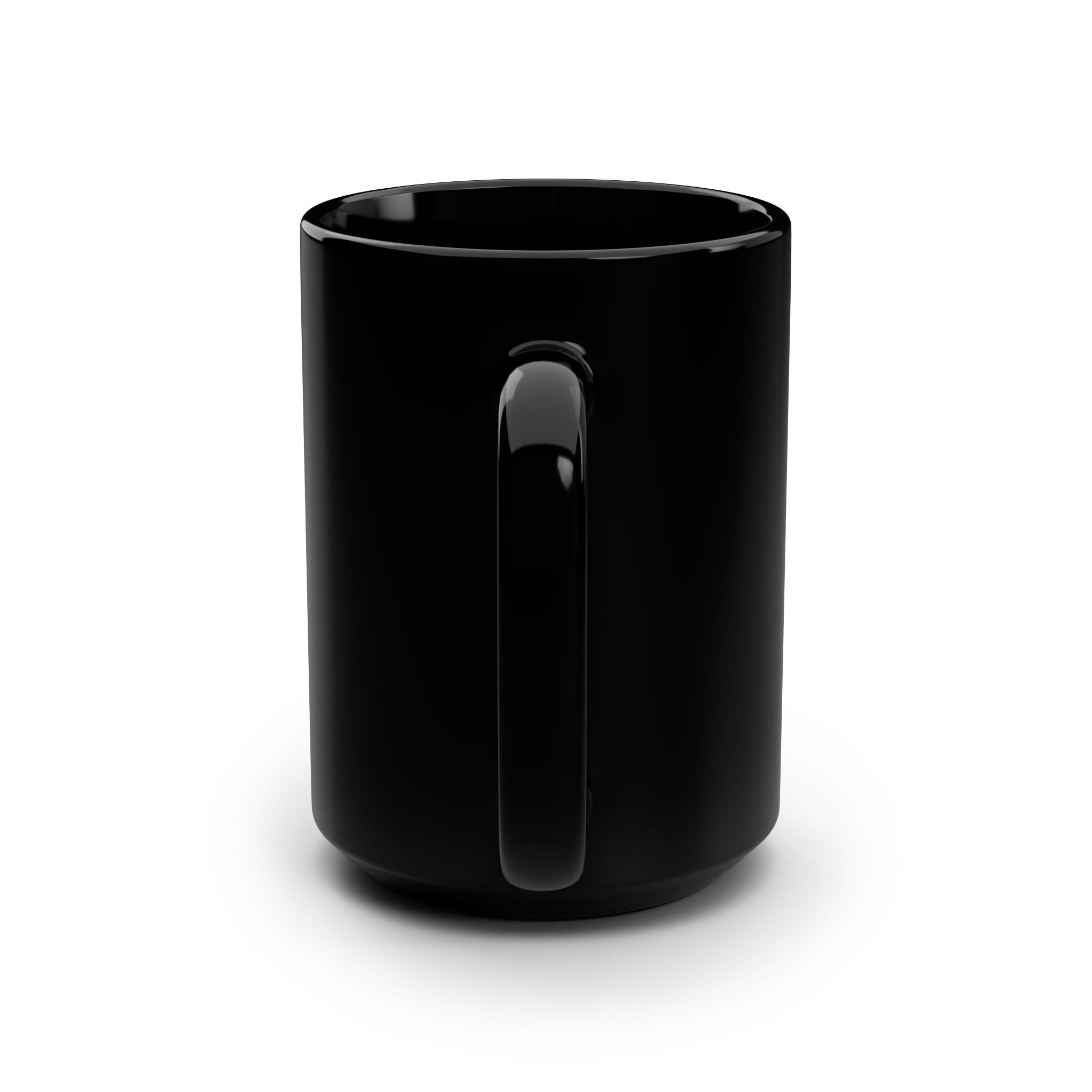 Bench Press. - Black Mug, 15oz