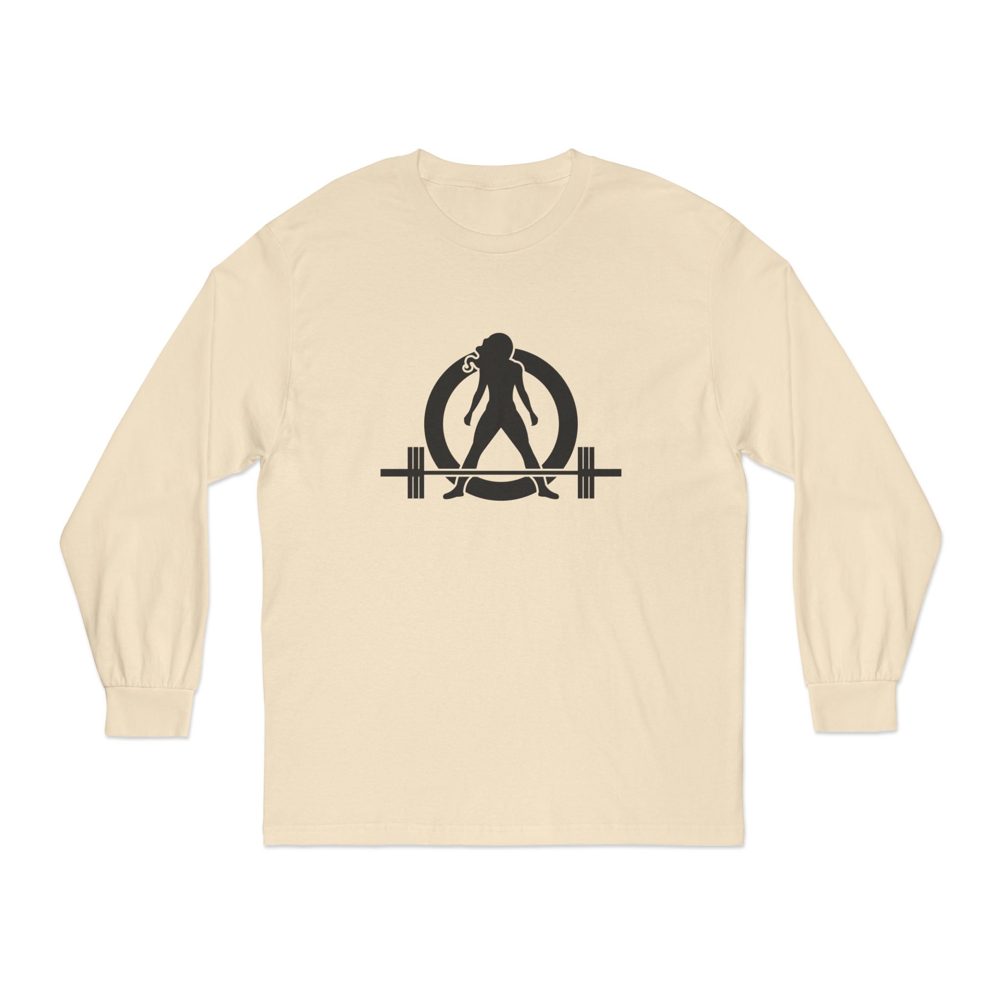 45 + 45 = 135 - Unisex Classic Long Sleeve T-Shirt - Black Print on Front & Back