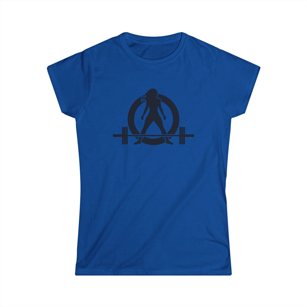 45 + 45 = 135 V1 - Women's Softstyle Tee - Black Logo on Front & Back