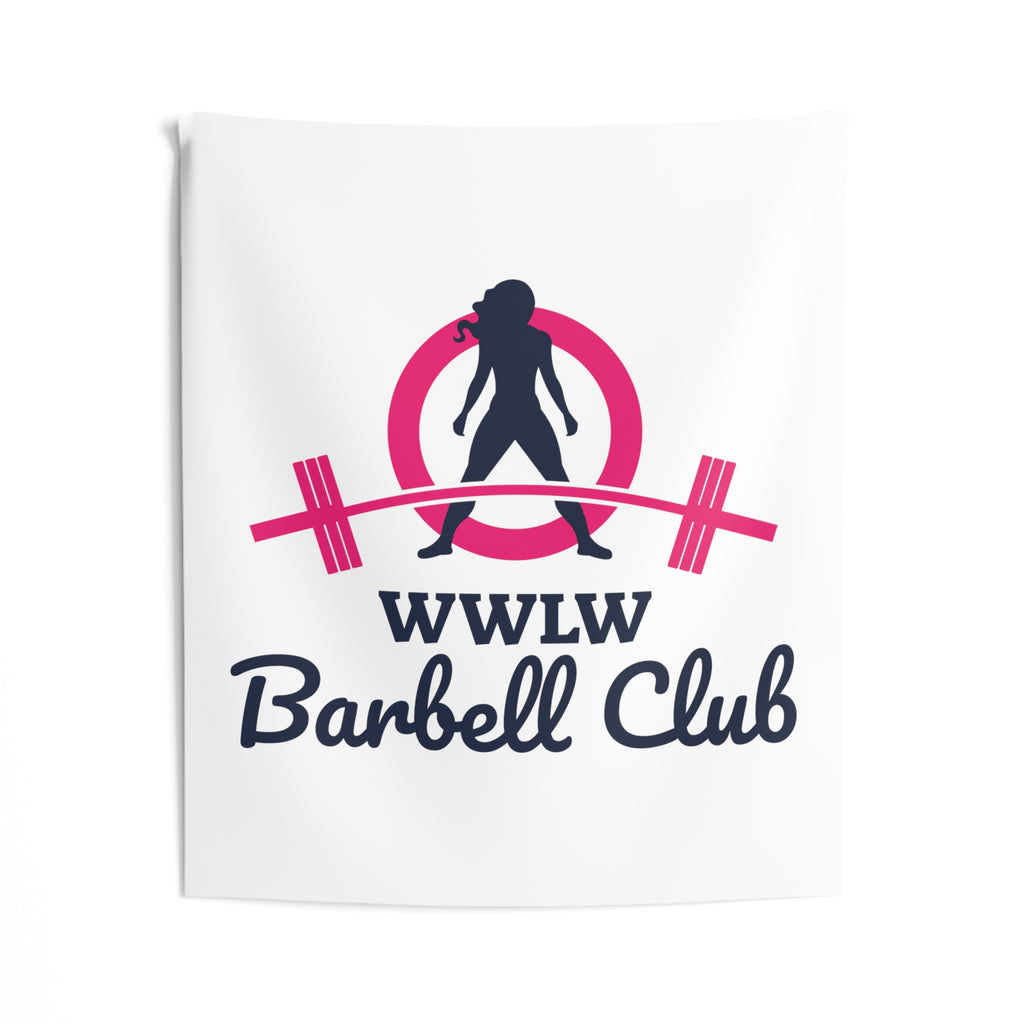 Barbell Club - Classic Logo - Indoor Wall Tapestries
