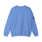 USA Barbell - Unisex Heavy Blend™ Crewneck Sweatshirt - Black Logo
