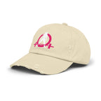 Unisex Distressed Cap - Classic Color Logo