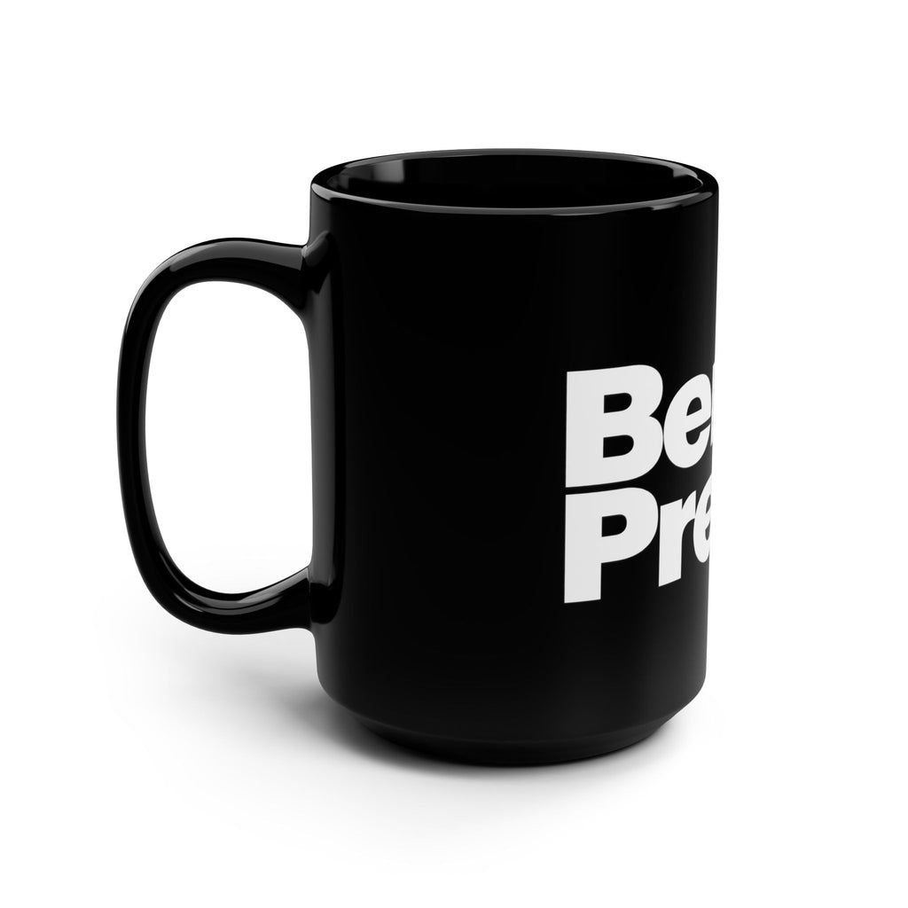 Bench Press. - Black Mug, 15oz