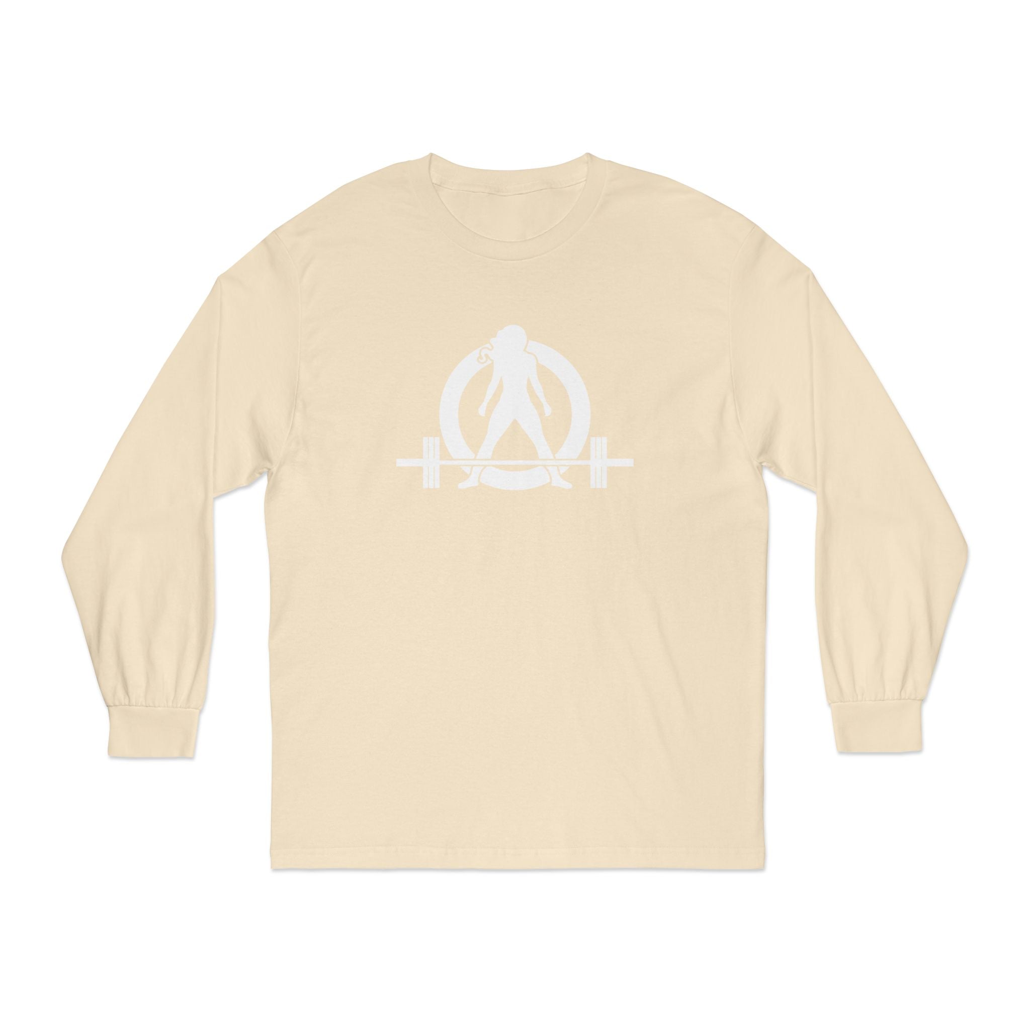 45 + 45 = 135 - Unisex Classic Long Sleeve T-Shirt - White Print on Front & Back