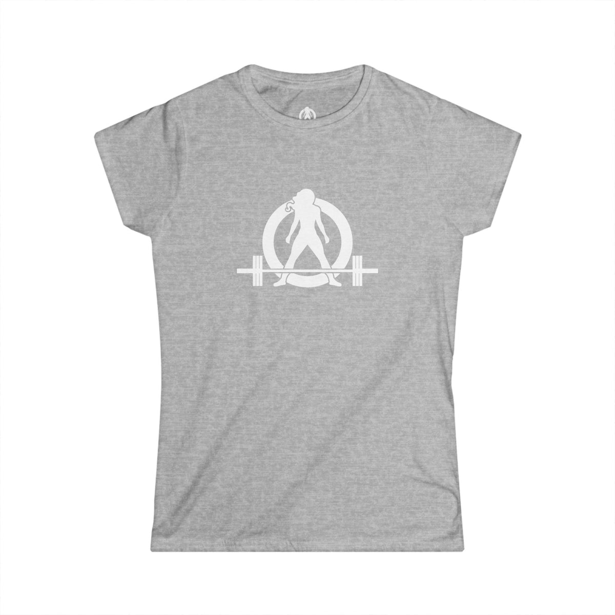 I Could Hip Thrust You - Women's Softstyle Tee - White Logo Front & Back