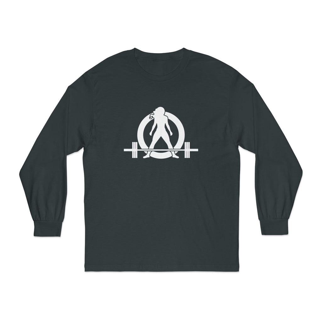 The Bar Is Loaded - Unisex Long Sleeve T-Shirt - White Logo