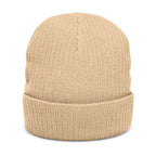 Grandma Lifts Embroidered Ribbed Knit Beanie