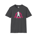Unisex Softstyle T-Shirt - Color Distressed Logo - Plain Back