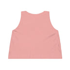 Women's Dancer Cropped Tank Top - Classic Color Logo Front
