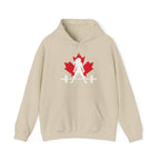 Unisex Heavy Blend Hooded Sweatshirt - Canada Dark Logo - Plain Back