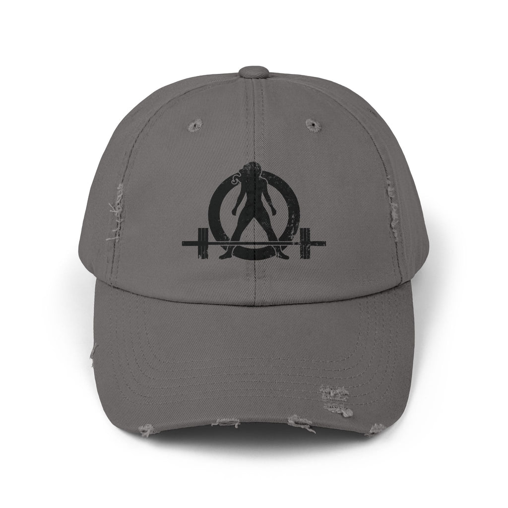 WWLW Unisex Distressed Cap - Classic Black Logo