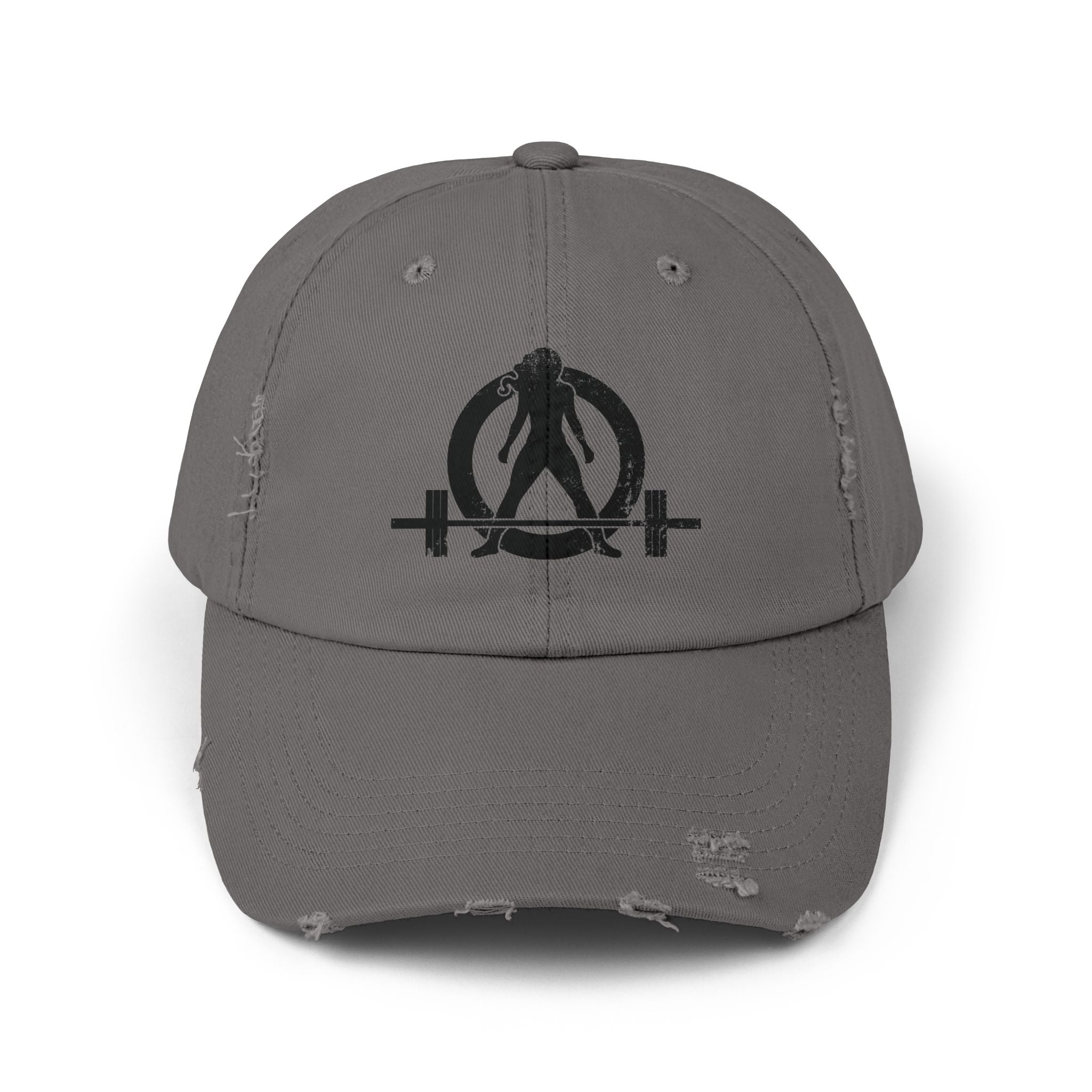 WWLW Unisex Distressed Cap - Classic Black Logo