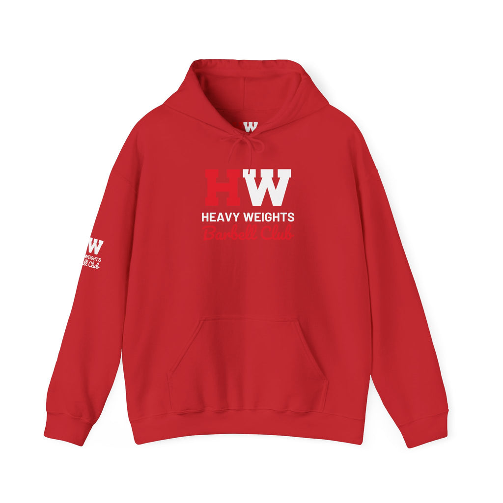 Heavy Weights Barbell Club – Unisex Heavy Blend™ Hooded Sweatshirt 🏋️‍♂️🔥