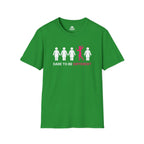 Dare To Be Different - Flex - Unisex Softstyle T-Shirt - Logo Front - Plain Back