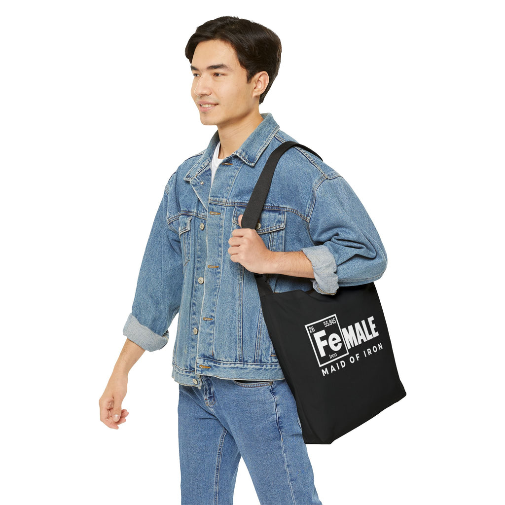 Maid of Iron - Adjustable Gym Tote Bag