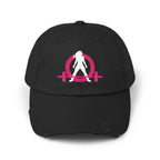 Unisex Distressed Cap - Classic Color Distressed Logo
