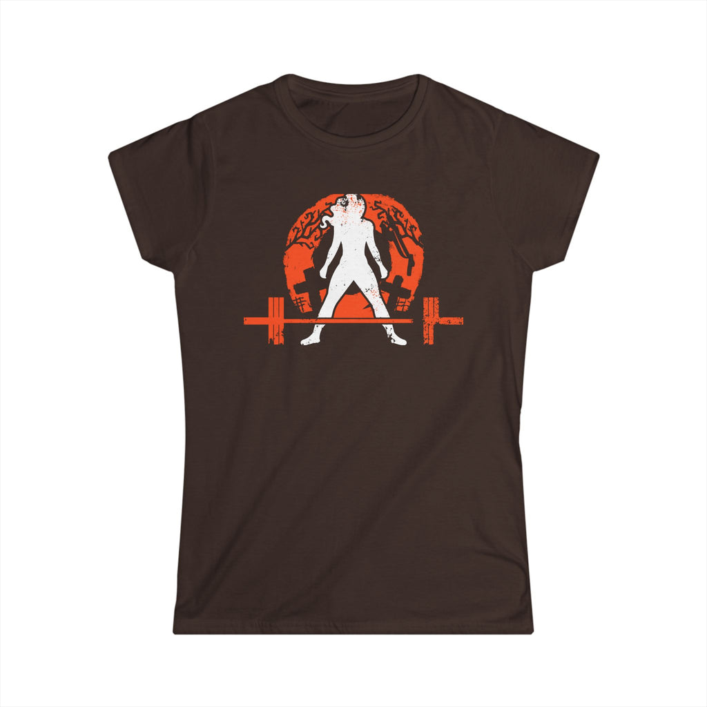 Women's Softstyle Tee - WWLW Halloween - Front Dark Logo Plain Back