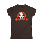 Women's Softstyle Tee - WWLW Halloween - Front Dark Logo Plain Back