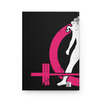 Hardcover Journal Matte - Half Classic Dark Distressed Logo