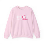 Dare To Be Different - Deadlift - Unisex Heavy Blend™ Crewneck Sweatshirt - Front Logo Plain Back