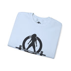 Iron Sharpens Iron - Unisex Heavy Blend™ Crewneck Sweatshirt - Front Black Logo - Front & Back Print