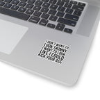Kiss-Cut Stickers - Kick Your Ass
