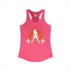 Halloween Deadlift Logo V2 - Women's Ideal Racerback Tank - Plain Back