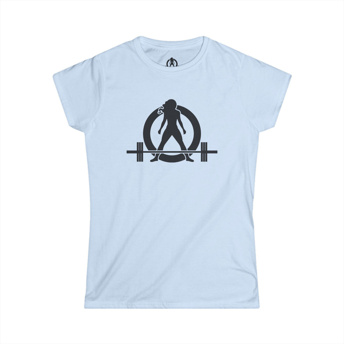 45 + 45 = 135 V1 - Women's Softstyle Tee - Black Logo on Front & Back