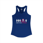 Dare To Be Different: Deadlift – Women’s Racerback Tank | Front Logo