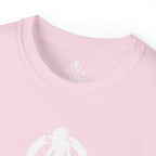 Barbell Club White Classic Logo - Unisex Ultra Cotton Tee