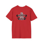 Lift Heavy Swing Fast - Unisex Softstyle T-Shirt - Print on Front & Back