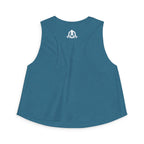 Built Different - Women's Crop Top - White Logo