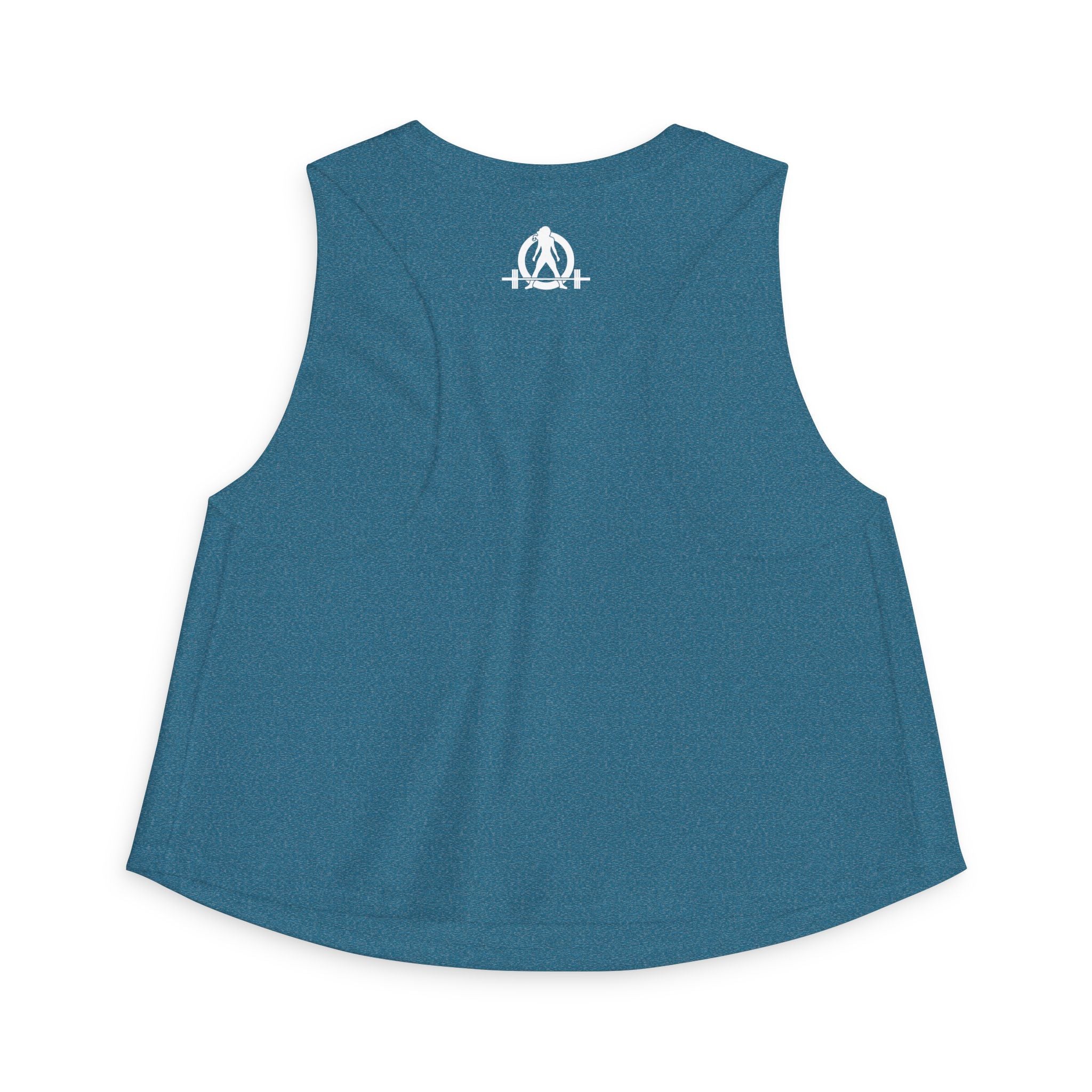 Built Different - Women's Crop Top - White Logo