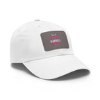 I'm A Barbell Girl - Dad Hat with Leather Patch (Rectangle)