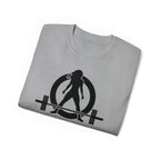 Classic Logo Black - Unisex Ultra Cotton Tee - Plain Back