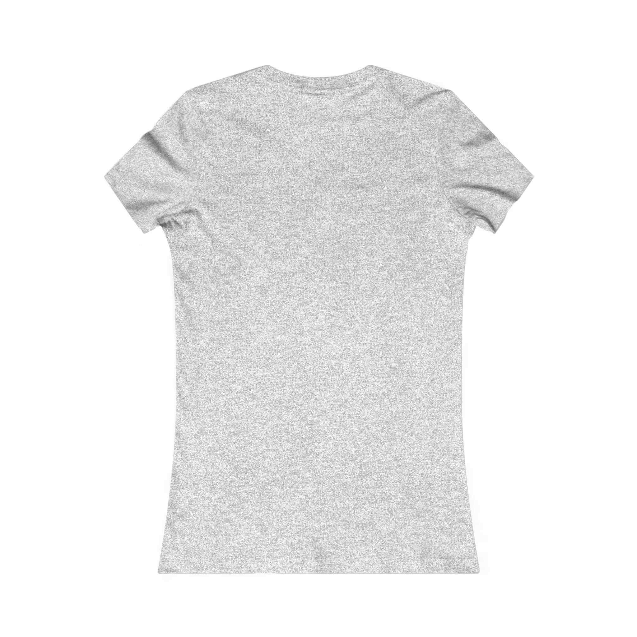 Iron Sharpens Iron - Women's Favorite Tee - Black Logo - Plain Back