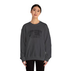 Lift Heavy Shit - Unisex Heavy Blend™ Crewneck Sweatshirt - Black Logo on Front