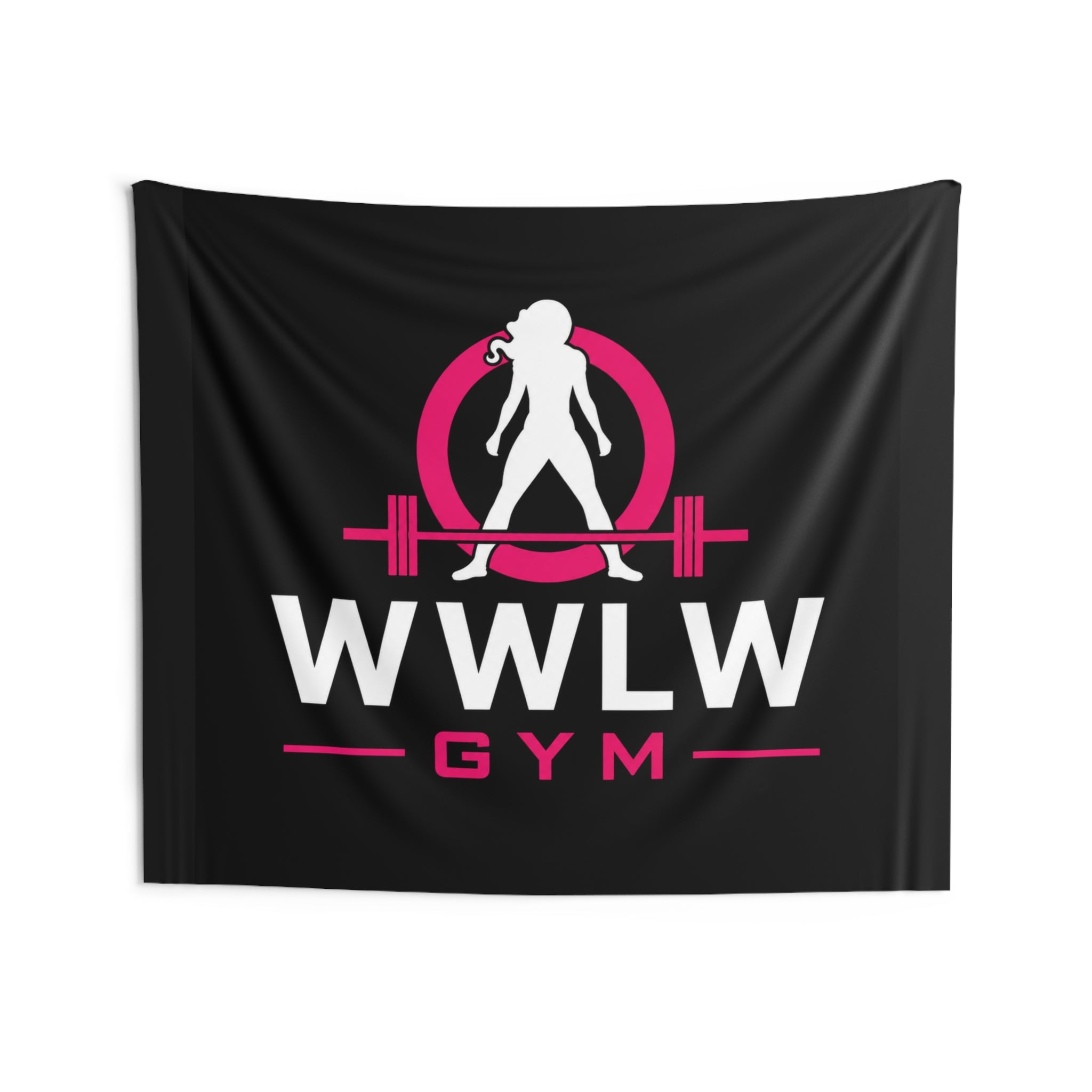 WWLW Gym Tapestry — Black