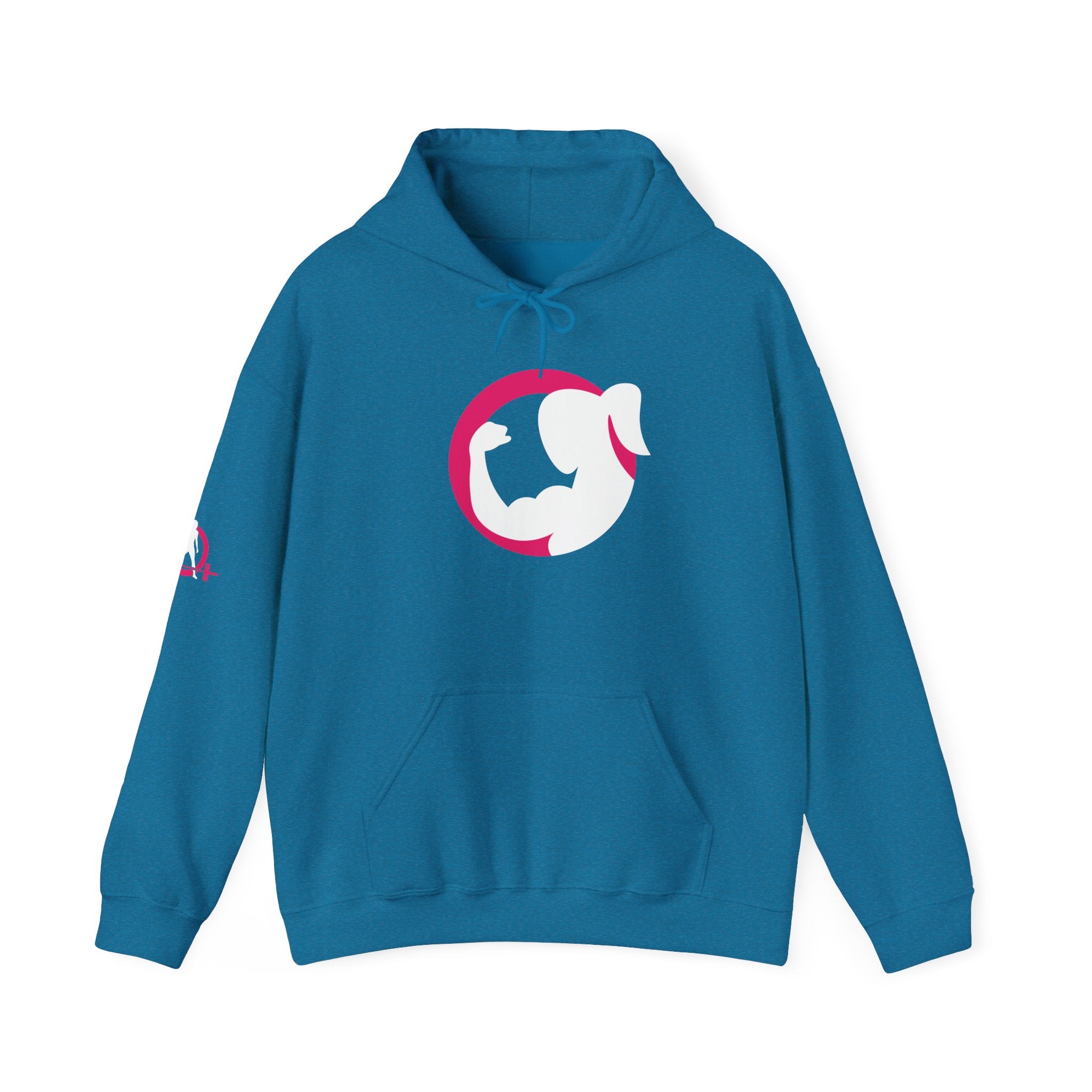 Strong Her  - Classic Color Logo - Unisex Heavy Blend Hooded Sweatshirt